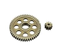 Engrenage universel en métal pour tronçonneuses électriques de 10,2 à 20,3 cm, moteur sans balais, minimise les vibrations et résistant à l'usure