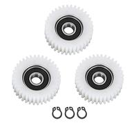 Engrenages de Moteur de Vélo électrique, Utilisés sur la Roue Avant M366 Kit D'engrenages en Nylon 3 Pièces 36T pour Moteurs de Modification de Scooter électrique
