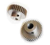 Engrenages de moteur en alliage d'aluminium, Ensemble d'engrenages droits en spirale de pignon moteur 1.25M acier au carbone 30-39T alésage 10-15mm(14mm Bore,36 Teeth)