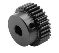 Engrenages de moteur en alliage d'aluminium, Jeu d'engrenages de pignon moteur, 1 Module 15-45T, engrenage droit étagé, plusieurs tailles en métal(20tbore 8mm)