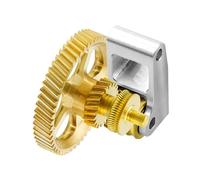 Engrenages d'extrudeuse en aluminium usiné haute performance avec revêtement DLC pour laboratoire P1S P1P Impression lisse Filaments renforcés Compatible