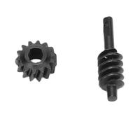 Engrenages D'overdrive en Acier Engrenage à Vis sans Fin Différentiel Fort pour SCX30 Mise à Niveau des Performances d'escalade Engrenage D'essieu Avant et Arrière pour Simulation Tout-Terrain