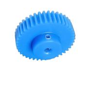 engrenages en plastique, 1pc 1.5 Module 16T Nylon Spur Gear With Step 27mm Diameter 6/8/10/12mm Bore(6MM BORE)