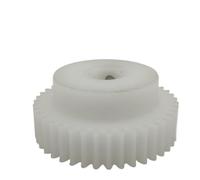 engrenages en plastique, POM Straight Teeth Gear 0.8 Module 56 Teeth 8mm Teeth Thickness 46.4mm Diameter Multiple Bore Sizes(10mm bore)
