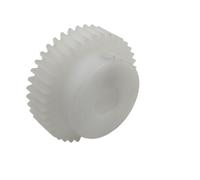 engrenages en plastique, Stepped POM Plastic Cylindrical Gear 0.5M 32T 17mm Diameter Multiple Inner Holes Pack of 1(5mm)