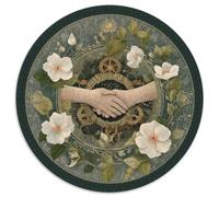 Engrenages et vignes entrelacés pour Former Un Motif Circulaire 1000pcs (67.5x67.5cm) Puzzle pour Adultes -,Jouet De DIY