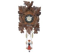 Engstler - 0128 SQ - Pendule à bascule - Quartz - avec appel du coucou et sonnerie de la minette de l'ouest