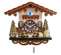 Engstler - 0174 SQ - Pendule à bascule - Quartz - avec appel du coucou et sonnerie de la minette de l'ouest