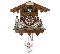 Engstler - 01783 SQ - Pendule à bascule - Quartz - avec appel du coucou et sonnerie de la minette occidentale