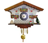 Engstler - 0183 QP - Pendule - Quartz - avec appel du coucou / sonnerie de la minette de l'ouest