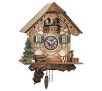 Engstler - 0188 QPT - Pendule - Quartz - avec appel du coucou / sonnerie de la minette de l'ouest