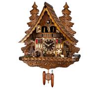 Engstler - 499 QMT - Coucou - Quartz - Noyer