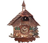 Engstler Coucou à Quartz Musical Chalet Traditionnel 35 cm