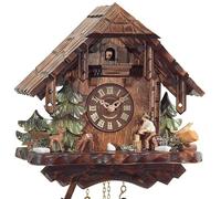 Engstler Coucou mécanique Chalet 1 Jour scène forestière 30 cm