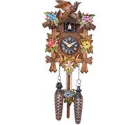 Engstler Pendule à Coucou à Quartz 5 Feuilles,Oiseau en 52221 Q