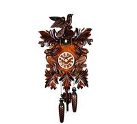 Engstler Pendule à Coucou à Quartz 7 Feuilles, 3 Oiseaux en 632 Q