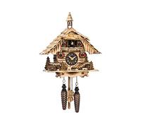 Engstler Pendule à Coucou à Quartz Maison de Forêt Noire avec Musique