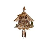 Engstler Pendule à Coucou Maison de la Forêt-Noire avec bûcheron Mobile