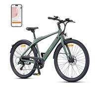 ENGWE E Bike, City E-Bike & E-Hollandrad avec batterie 36V 10Ah jusqu'à 100km, soutien de couple, SHIMANO 7-vitesse, APP & Bluetooth, moteur à rotor interne N1