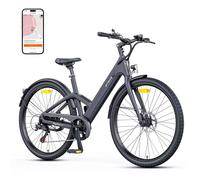 ENGWE E Bike, City E-Bike & E-Hollandrad avec batterie 36V 10Ah jusqu'à 100km, soutien de couple, SHIMANO 7-vitesse, APP & Bluetooth, moteur à rotor interne N1