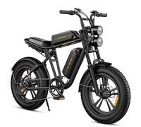 ENGWE E Bike Hommes Vélo électrique-Ebike avec Une Batterie/ 2 Batteries, E-Bike 20 * 4.0 Pouces Pneus Gras, Ebike Hommes jusqu'à 75km/150km/90km/170km, Vélo électrique 7 Vitesses, M20/M1