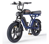ENGWE E Bike Hommes Vélo électrique-Ebike avec Une Batterie/ 2 Batteries, E-Bike 20 * 4.0 Pouces Pneus Gras, Ebike Hommes jusqu'à 75km/150km/90km/170km, Vélo électrique 7 Vitesses, M20/M1
