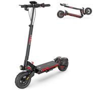 ENGWE E-Scooter Trottinette Électrique Pliable avec Batterie De 648 Wh, Autonomie Jusqu'À 50 Km, Écran LCD, Pneus 10" × 2,75", Double Amortisseur 4 Vitesses Y400 E-Scooter (Noir)