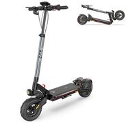 ENGWE E-Scooter Trottinette Électrique Pliable avec Batterie De 648 Wh, Autonomie Jusqu'À 50 Km, Écran LCD, Pneus 10" × 2,75", Double Amortisseur 4 Vitesses Y400 E-Scooter (Gris foncé)