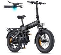 ENGWE Engine Pro 3.0 Boost - Vélo électrique Pliable 20"" - Batterie 48V15Ah - Autonomie 130 km - Frein à huile hydraulique, Noir