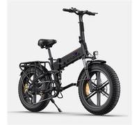 Engine X Vélo électrique pliant 250W - Batterie 48V13Ah, pneus 20"x4.0", autonomie jusqu'à 120 km, freins à disque 160 mm - Noir