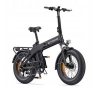 ENGWE EP-2 3.0 BOOST - Vélo électrique Pliable 20"" - Batterie 48V13.5Ah - Autonomie 100 km - Frein à huile hydraulique, Noir