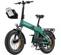 Engwe Ep-2 3.0 Boost - Vélo Électrique Pliable 20 Pouces - Batterie 48 V 13,5 Ah - Autonomie 120 Km - Freins À Disque Hydrauliques, Vert