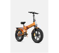 ENGWE EP-2 BOOST - Vélo Electrique Pliable 20"" - Batterie 48V 13Ah - Autonomie 100km - Avec Amortisseur avant - Fat Bike, Orange