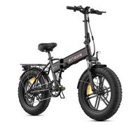 ENGWE EP-2 BOOST - Vélo électrique Pliable 20"" - Batterie 48V 13Ah - Autonomie 100km - Avec Amortisseur avant - VTC Fat bike, Noir