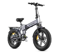 ENGWE EP-2 BOOST - Vélo électrique Pliable 20"" - Batterie 48V 13Ah - Autonomie 100km - Avec Amortisseur avant - VTC Fat bike, Gris