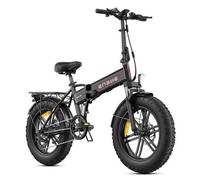 Engwe Ep-2 Boost - Vélo Électrique Pliable 20" - Batterie Amovible 48v 13ah - Autonomie 100km - Shimano 7 Vitesses - Fatbike - Noir Multicolore