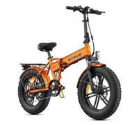 Engwe Ep-2 Boost - Vélo Électrique Pliable 20 Pouces - Batterie 48 V 13 Ah - Autonomie 100 Km - Orange Multicolore