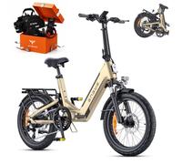 ENGWE L20 3.0 Boost Velo Electrique avec APP, Vélo électrique | Batterie 48V 13,5 Ah jusqu'à 135 km, Capteur de Couple et Freins Hydrauliques, Pneus 20*3.0, 2 Heures de Charge