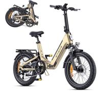 ENGWE L20 3.0 Boost Vélo électrique pliable batterie 48V13.5Ah autonomie 120km pneus 20"" recharge 2h doré urbain adulte