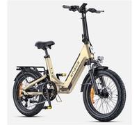 ENGWE L20 3.0 Boost Vélo électrique pliant 48V 13,5Ah - 20"x3.0" pneus, moteur 75Nm, autonomie 120 km, freins hydrauliques - Or Or