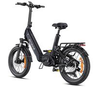 ENGWE L20 3.0 Pro - Vélo Électrique Pliable 20"" - Batterie Amovible 48V15Ah - Autonomie 120km - Frein à disque hydraulique - Noir