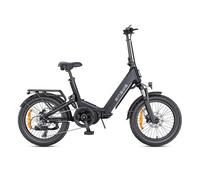 ENGWE L20 3.0 Pro Vélo Électrique Pliant - E-bike - 20 Pouces - Moteur Central 250W - 7 Vitesses - Autonomie 160 km - Noir