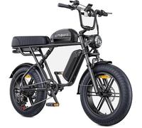 Engwe M1 E-Bike 20 Inch Electric Bicycles48vdouble Batterie 28.6ah Replacement Battery 90-170 Km Fat Bike Black Multicolore