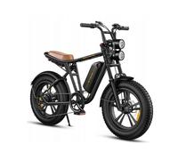 ENGWE M20 noir- Batterie 48V13Ah - Vélo Électrique 20"" - Autonomie 75km - Tout suspendu - Shimano 7 vitesses - VTT fat bike