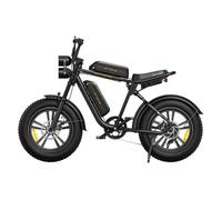 ENGWE M20 - Vélo Électrique 20"" - Autonomie 120km - Batterie 48V26Ah - Tout suspendu - Shimano 7 vitesses - VTT fat bike, Noir