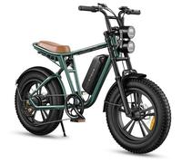 Engwe M20 - Vélo Électrique 20 Pouces - Autonomie De 75 Km - Batterie 48 V 13 Ah - Suspension Intégrale - Vert Multicolore