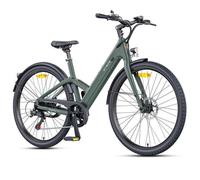 Engwe Mapfour N1 Air St Vélo Électrique - Autonomie Max 100km - Batterie 36v13ah - Moteur 250w - Cadre En Fibre De Carbone, Vert Multicolore