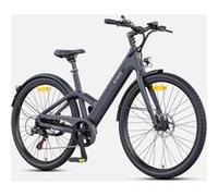 Vélo électrique de ville en fibre de carbone Engwe MapFour N1 Air ST 250 W pour femme avec capteur de couple et batterie 36 V 10 Ah, Gris