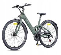 Engwe N1 Air St Vélo Électrique - Autonomie 100km - Batterie 36v13ah - Pneus 700*38c - Cadre En Fibre De Carbone, Vert Multicolore