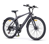 ENGWE N1 Air - Vélo électrique 28"" - Autonomie 100km - Batterie 36V10Ah - Moteur 250W - Cadre en fibre de carbone, Gris